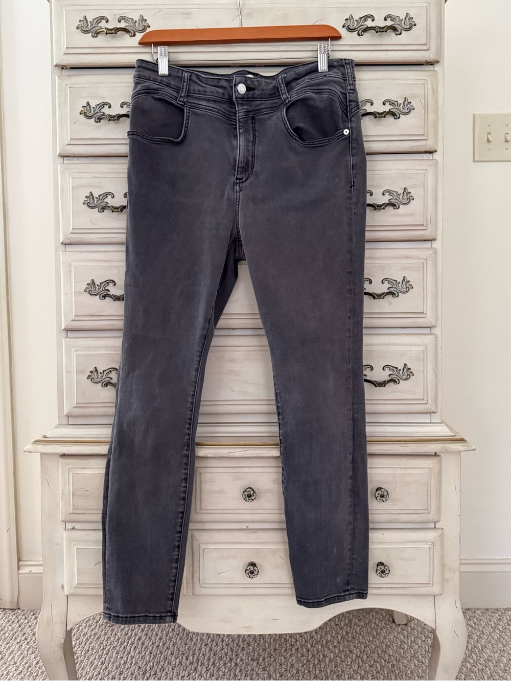 Anthropologie Pilcro Washed Grey Jeans